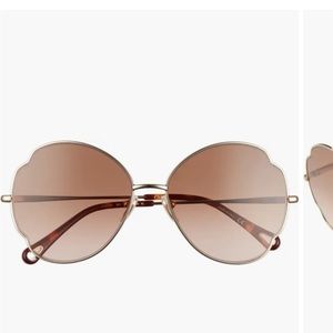 Gorgeous Chloe Joni Butterfly XL sunglasses Italian made new/pristine 🦋 ❤️